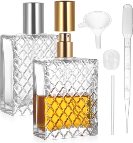 2pcs 100ml refillable glass - 2pcs,