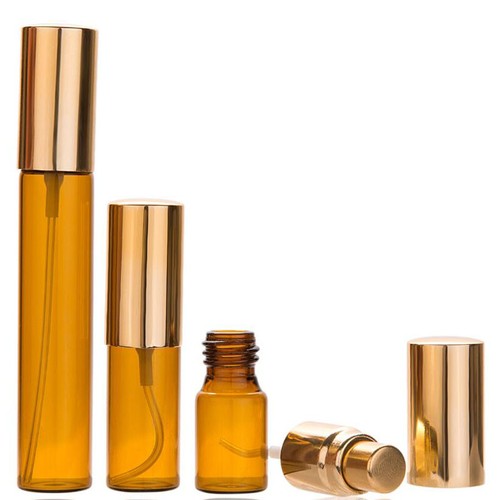 100x 10ml amber glass - 1x, 3/5/10ml
