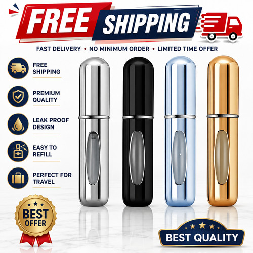 4pcs perfume atomizer 5ml mini - 4pcs,